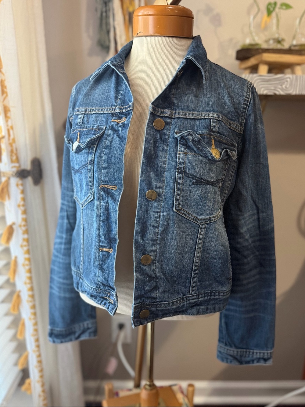 Gap - Classic Blue Lined Denim Jacket - Women 2009